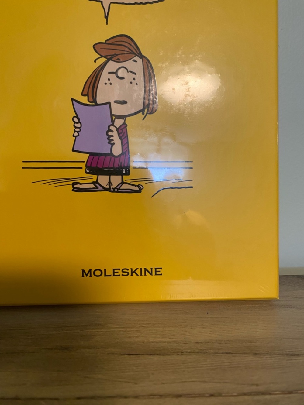 NWT Moleskine Peanuts Yellow Hardcover Notebook Journal - Picture 2 of 4